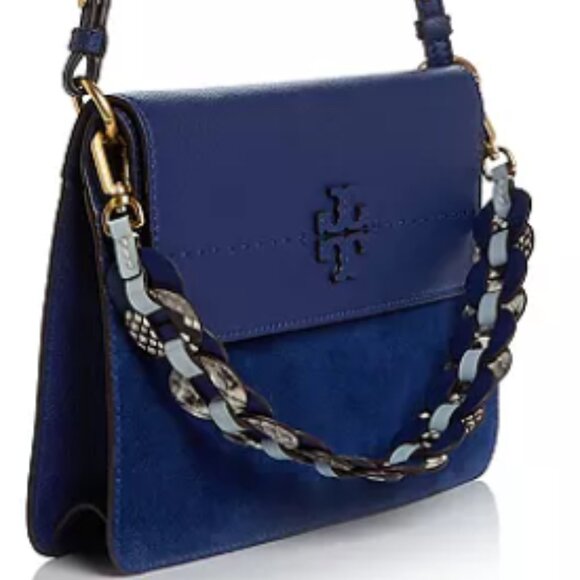 Tory Burch Blue Shoulder Bag - Picture 3 of 9